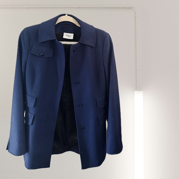 Akris Punto Jackets & Blazers - Akris Punto- Womens Navy Blue Jacket